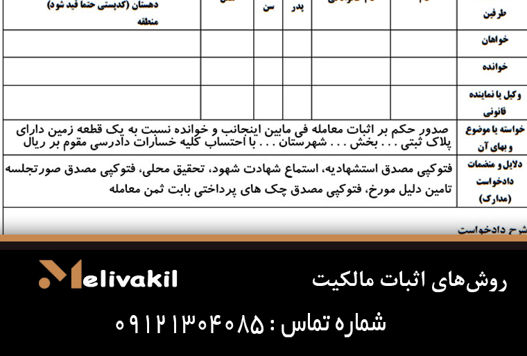 روش‌های اثبات مالکیت