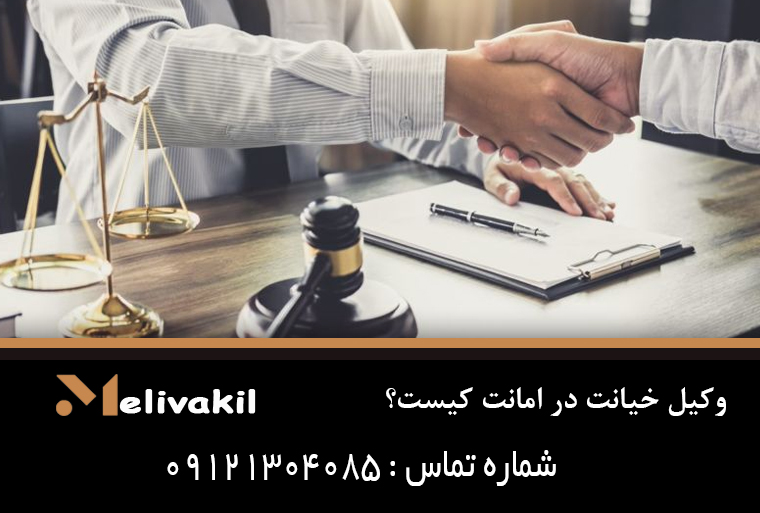 وکیل خیانت در امانت کیست؟